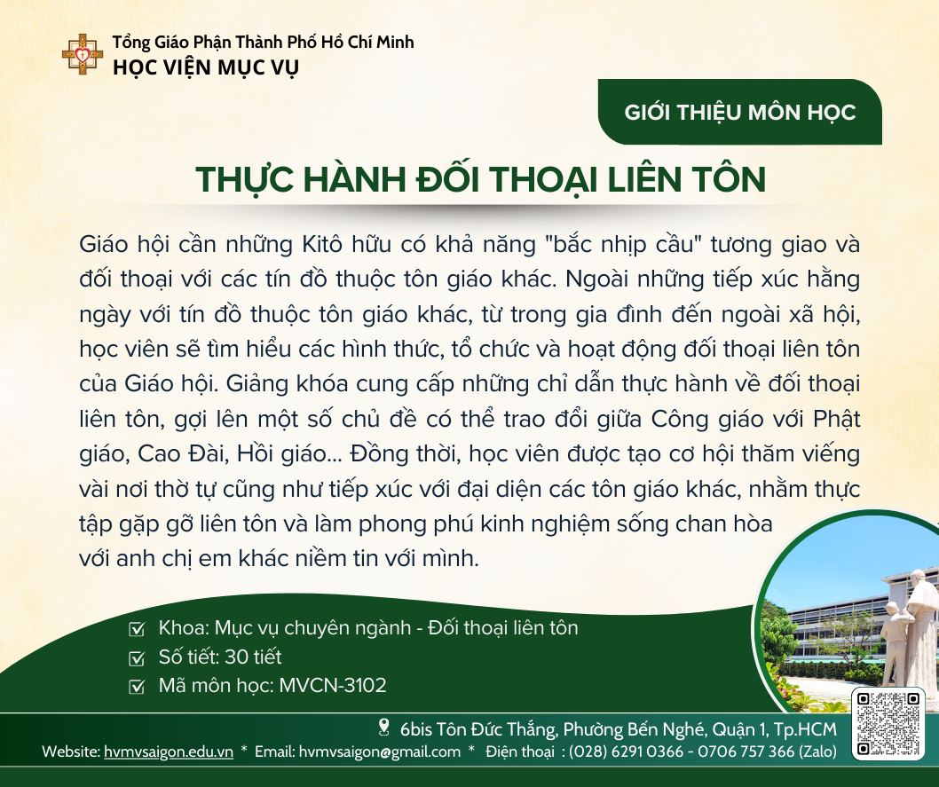 Thực hành đối thoại liên tôn